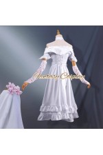 Identity V Naiad Grace Rosemary Oracle White Dress Cosplay Costume